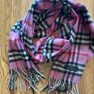 Burberry Cashmere Scarf Authentic